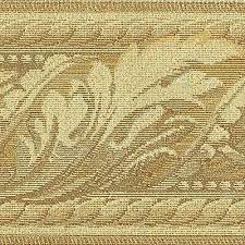 Victorian Gold Leaf Scroll Wallpaper