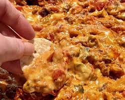 easy beef nacho cheese dip recipe