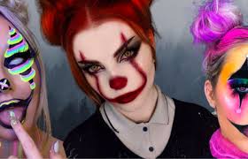 clown halloween makeup looks
