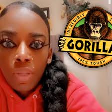 woman who put gorilla glue in hair gets