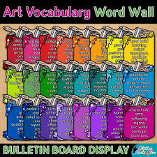 Art Voary Word Wall Paint Buckets