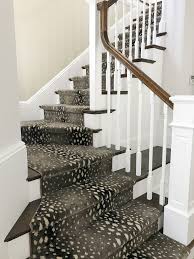 antelope print stair runner photos