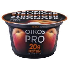 save on oikos pro yogurt peach order