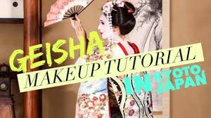 anese geisha makeup tutorial