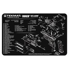 tekmat handgun cleaning mat ruger lc9