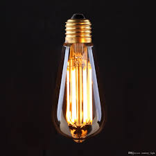 Vintage Led Filament Light Bulb 6w 8w 2200k Edison Golden St19 St64 Style Certified By Ul Dimmable Led Bulbs For Home Car Led Bulbs From Century Light 27 67 Dhgate Com