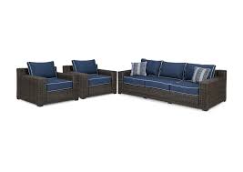 gron lane outdoor sofa with 2 lounge