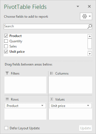 pivot table calculated field exle