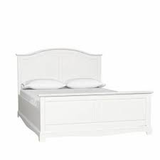 White Wooden Queen Size Double Bed