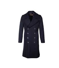 Genuine Naval Army Long Trench Coat