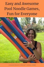 easy and awesome pool noodle fun
