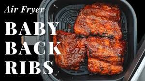 baby back ribs in the air fryer