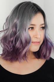 cosmic dark purple hair hues for the