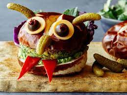 monster veggie burgers recipe food