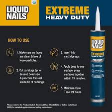 liquid nails extreme heavy duty 10 oz