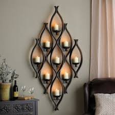 candle wall decor wall candle holders