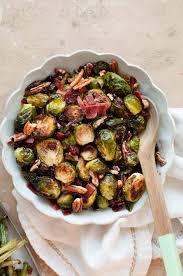 maple balsamic brussels sprouts erin