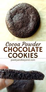 The beans are fermented, dried, roasted and turned into a thick paste, from which. Moist Chocolate Cookies With Cocoa Powder Pastry Beyond