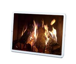 The flame effect is reflected on the back of your firebox instead of the inside of the electric fireplace unit. Shaw Direct