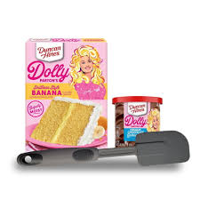 banana cake mix with spatula gift