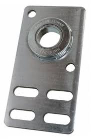 garage door flat end bearing plate 5 5 8