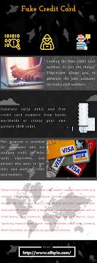 The new world has experienced many changes in it and one of the changes is the payment system in the world. Pin On Fake Credit Card