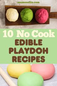 10 super easy edible playdough recipes