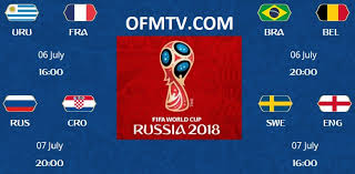 The 21st edition of fifa world cup 2018 will be held in russia from 14 june to 15 july. Quarter Finals Teams Matches Results Of Russia 2018 Fifa World Cup Ofmtv Com Daily News Sports Politics Entertainment Religion Business