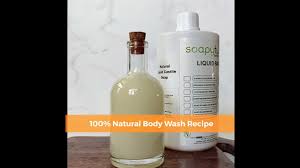 castile liquid soap body wash