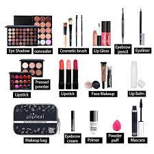 finiss makeup sets 24pcs all in one makeup kit for women multi purpose full makeup set for beginners include eyeshadow palette lip gloss set lips