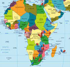 This is a physical map of africa which shows the continent in shaded relief. Jungle Maps Map Of Africa Mauritius