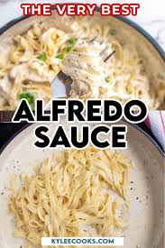 how to make alfredo sauce kylee cooks