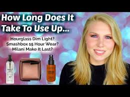 how long does it take to use up makeup