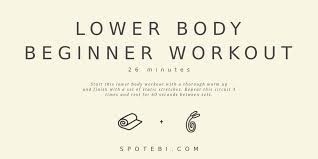 Lower Beginner Workout For Women