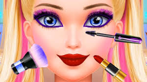 barbie makeup salon game