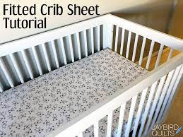 Jaybird Quilts Fitted Crib Sheet