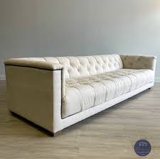 restoration hardware linen savoy sofa