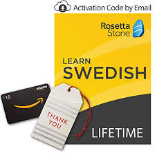 Rosetta Stone Learn Swedish Lifetime Online Mobile Access