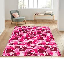 bape bape rug pink bape rug fashion