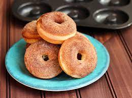 cinnamon sugar donuts table for two