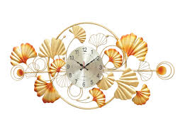 Metal Handicraft Wall Clock Stylish For