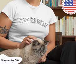 Cat Milf Shirt Cat Milf Sweatshirt Milf Shirt Milf Gift - Etsy