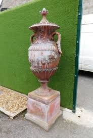 English Terracotta Garden Urn