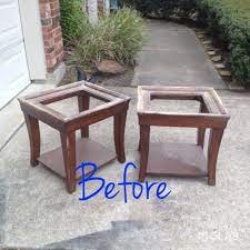 End Tables Coffee Table Makeover