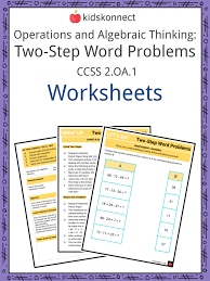 Two Step Word Problems Ccss