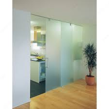 Top Hung Sliding System For Glass Doors