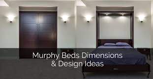murphy beds dimensions design ideas