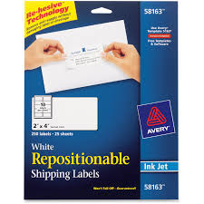 Avery Repositionable Mailing Labels Icc Business Products