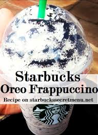 Starbucks banana chocolate chip frappuccino. Starbucks Oreo Cookies And Cream Frappuccino Starbucks Secret Menu