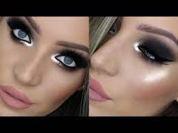glam makeup tutorial for hooded eyes